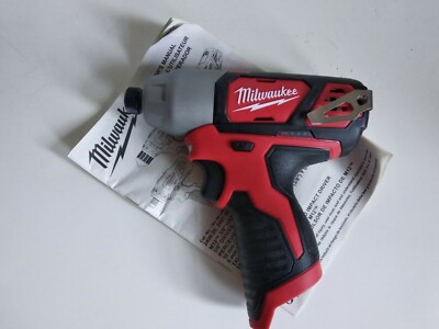 New Milwaukee M12 2462-20 12V Li-ion Impact Driver - Tool Only