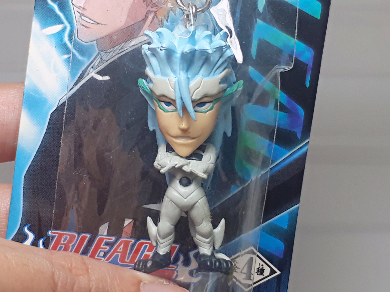 Grimmjow Jaegerjaquez Bleach Figure Keychain Banpresto Toy