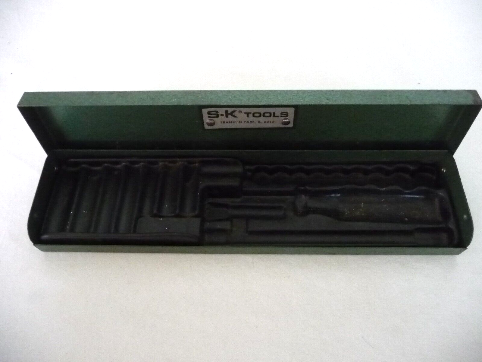 Vintage SK-TOOLS Empty Tool Box w/Insert