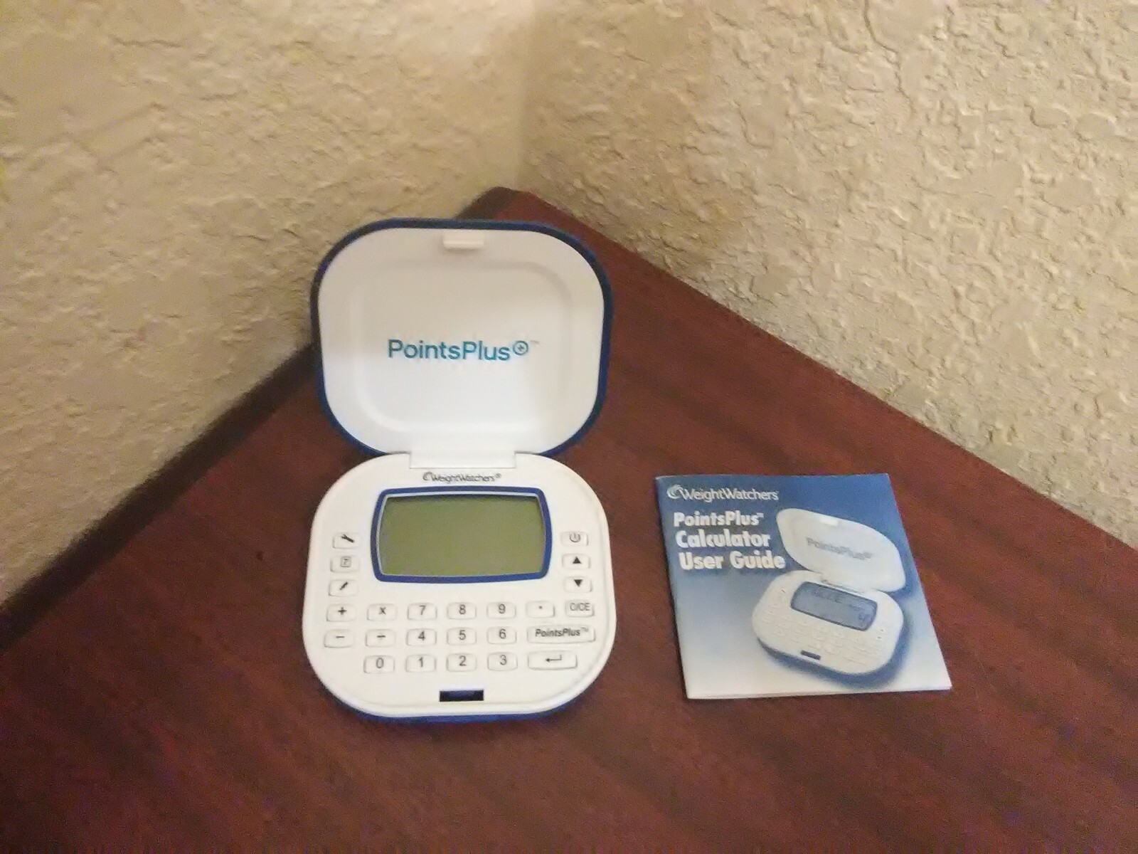 WEIGHT WATCHERS NAC4B POINTS PLUS CALCULATOR DAILY TRACKER w/ Instructions!