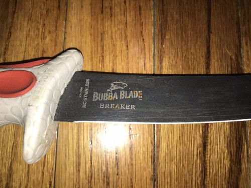 CCA Bubba Blade Breaker Fishing Knife, 8.5” Blade, 14” Total Length