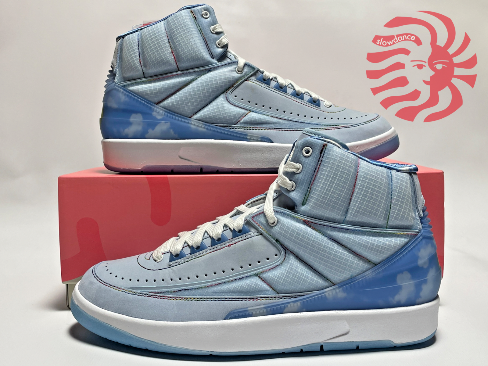 J Balvin x Nike Air Jordan 2 Retro SP Celestine Blue US 6 12 DQ7691 419 New