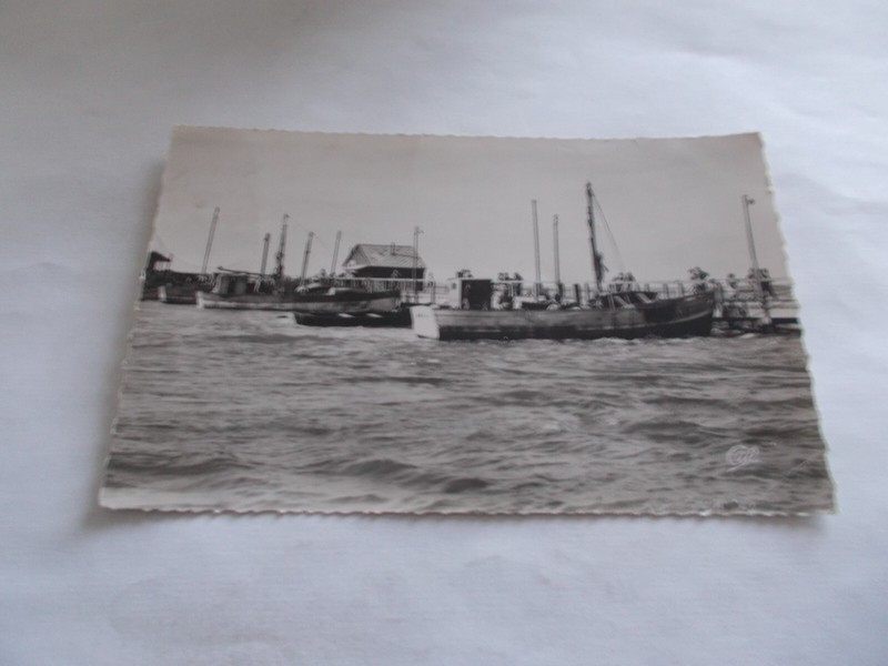 85  Fromentine  Vendee Bateaux De Peche A L Estacade Ponton Animees 1953
