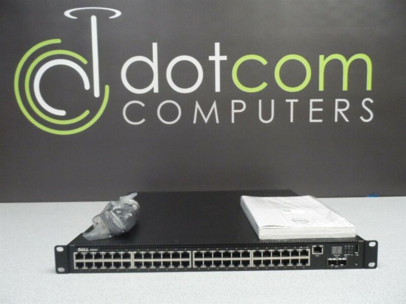 Dell Networking N2048p 48-port 1gbe Poe Layer 3 Managed Gigabit Switch Quantity