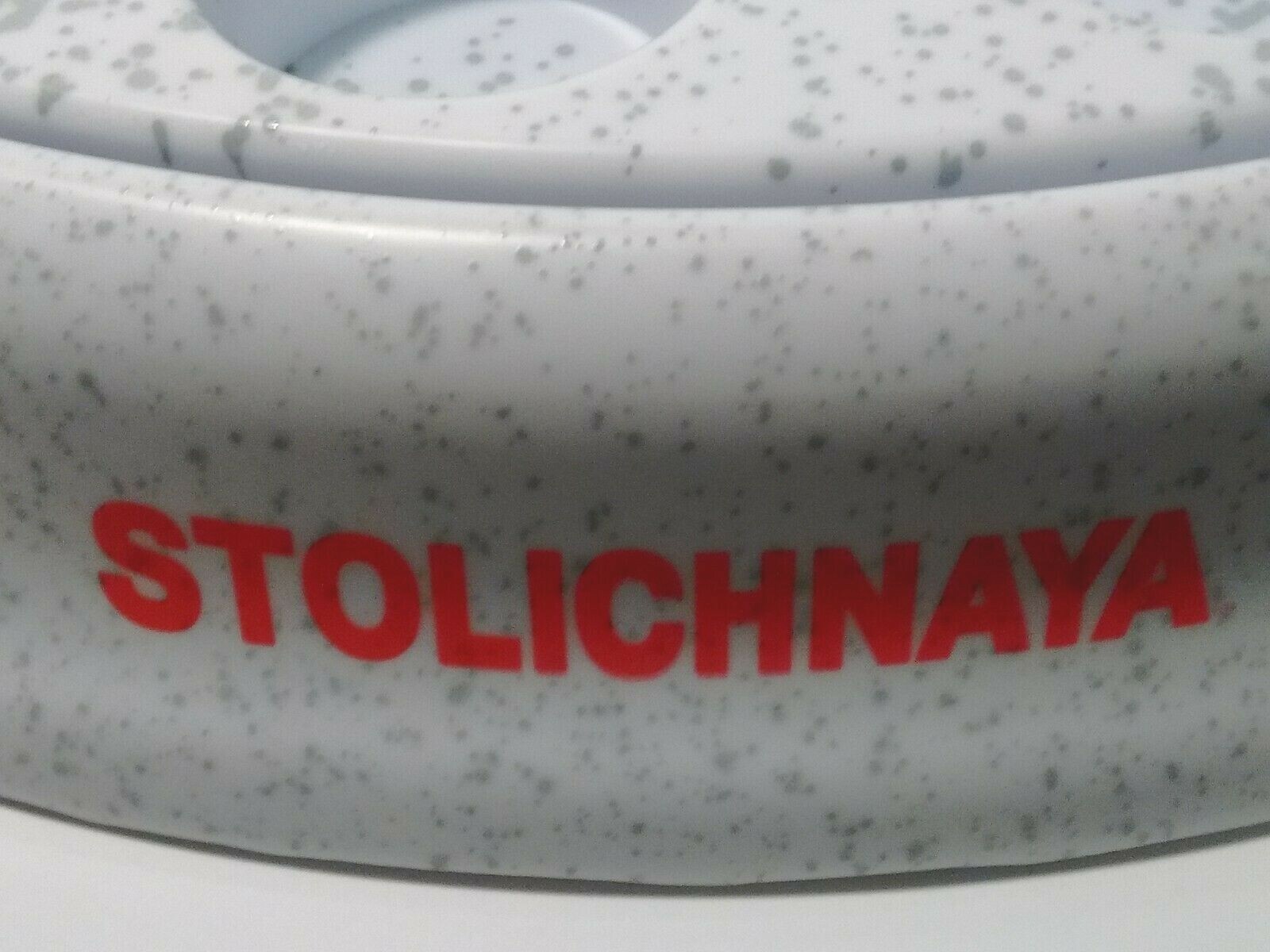 20 Shot Glass Serving Tray  Bar Russian Vodka STOLICHNAYA VODKA  Man Cave