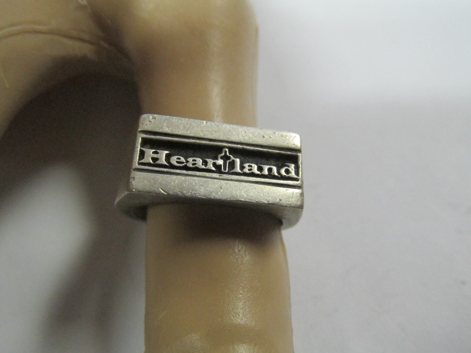 Vintage 925 Heartland Silver Ring Size 10