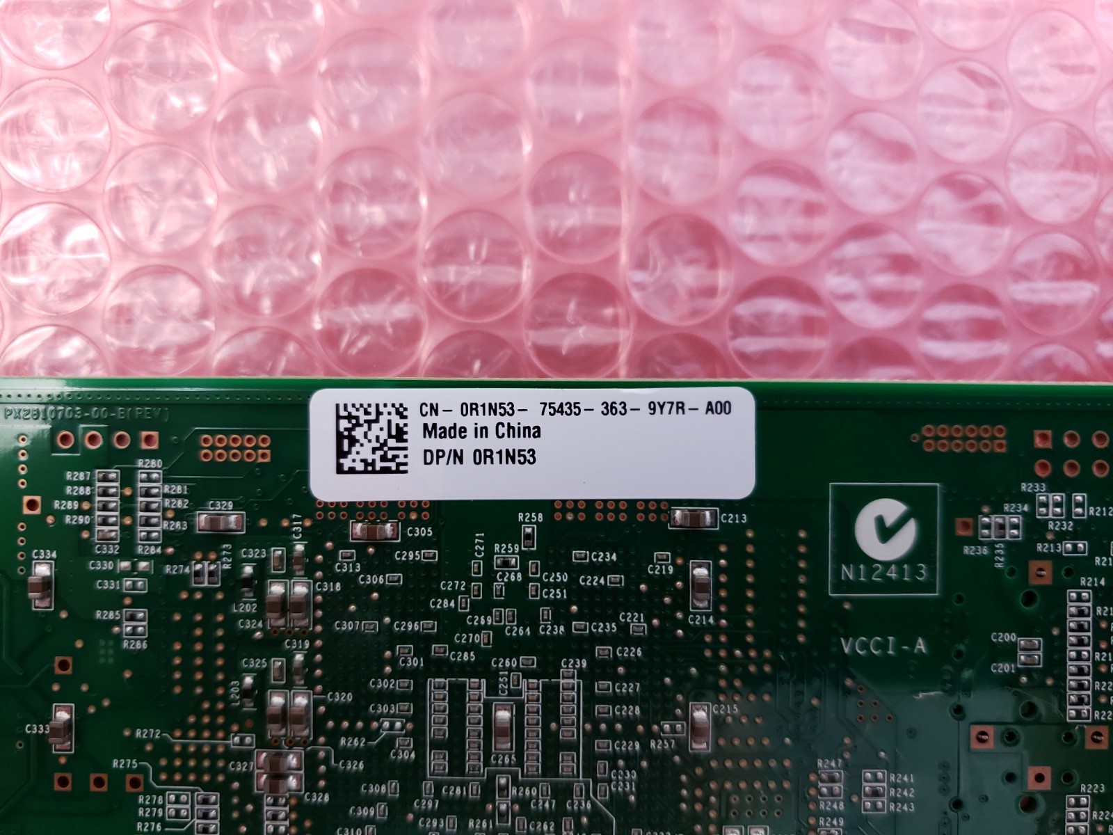 Dell Qlogic QLE2560 Single Port 8Gb FC PCIe HBA R1N53 8G