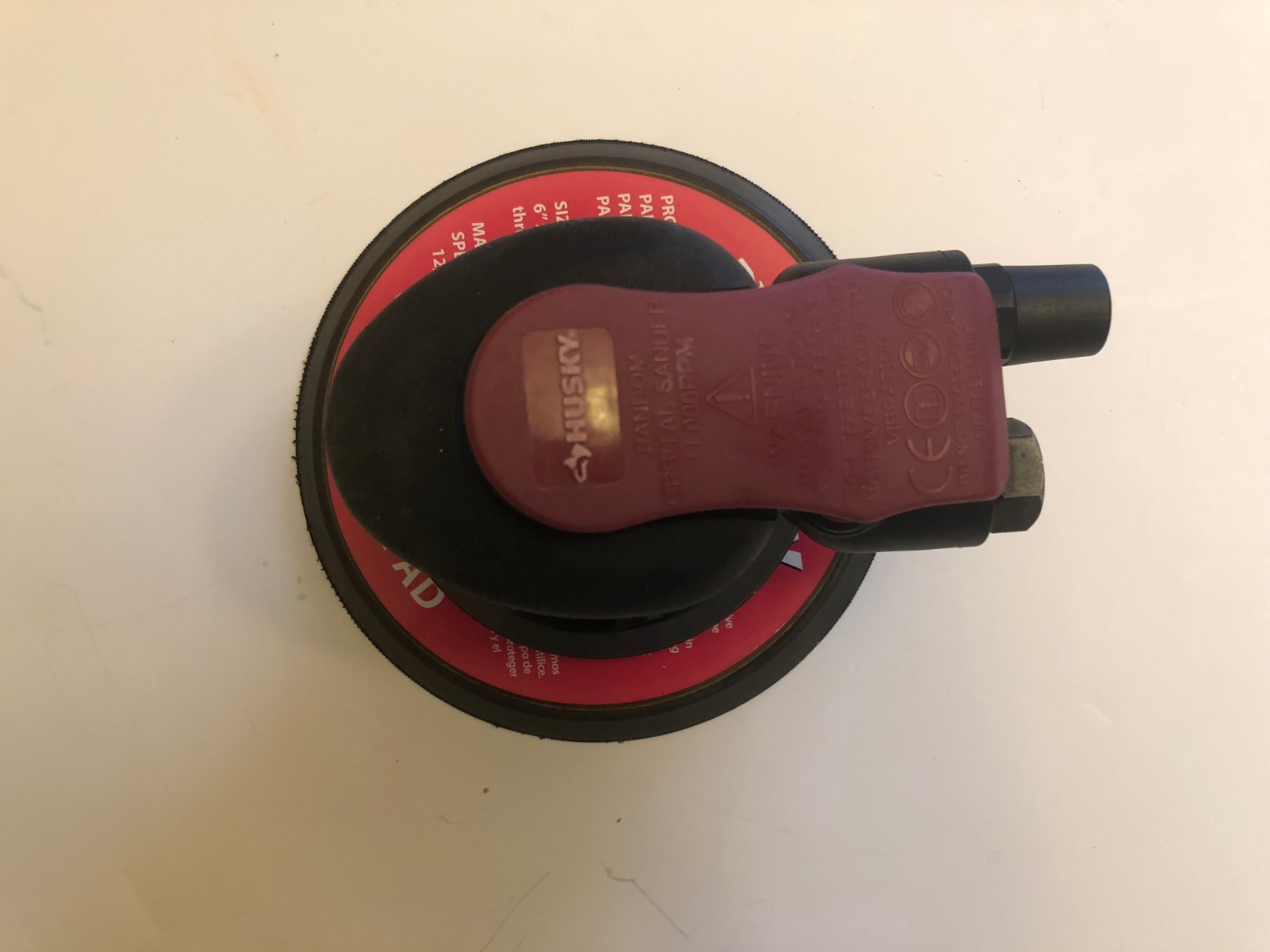 Husky 6 in. Low Vibration Palm Sander