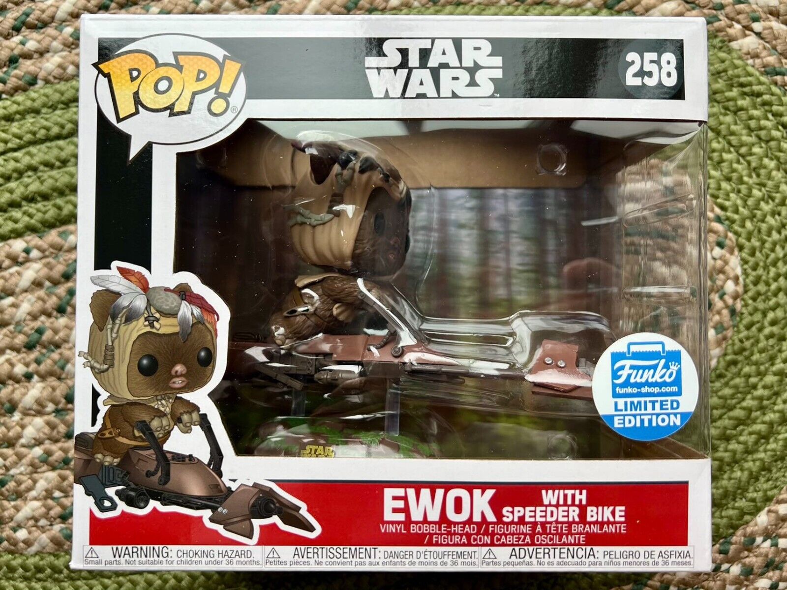 Funko Pop Star Wars Ewok With Speeder Bike #258 Shop Funko Pop Star Wars Ewok With Speeder Bike #258 Shop