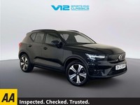 2022 Volvo XC40 170kW Recharge Plus 69kWh 5dr Auto SUV ELECTRIC Automatic