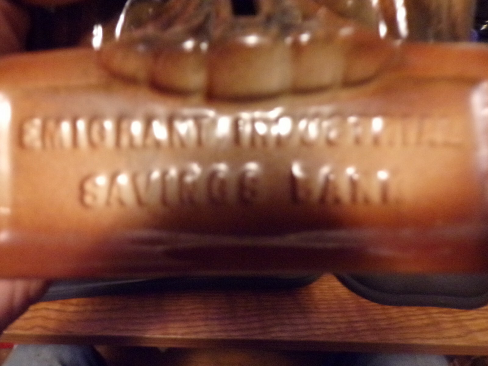 Vintage McCoy Pottery Eagle Bank