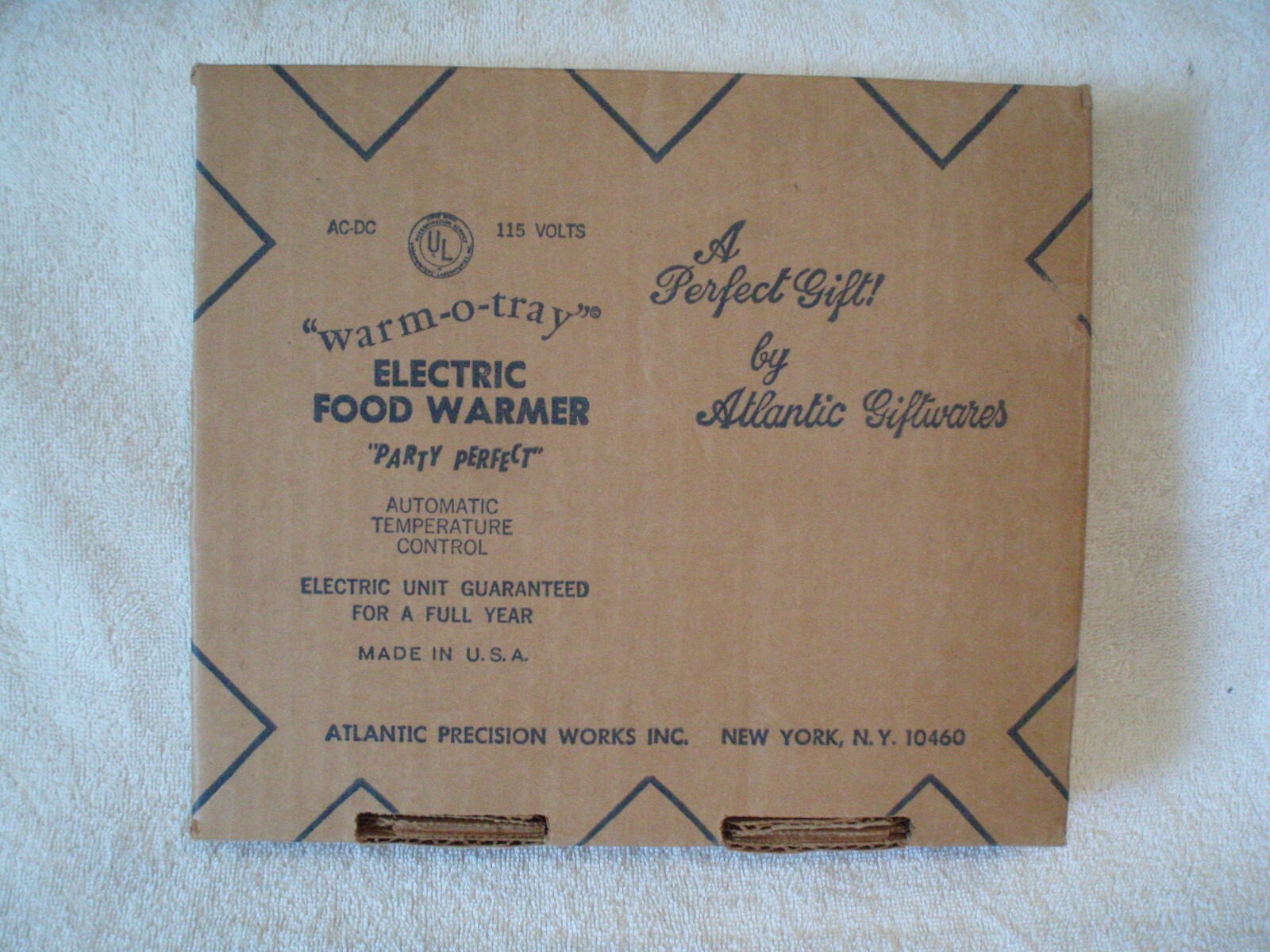 Warm-O-Tray Model 30T food warming tray - veggie motif