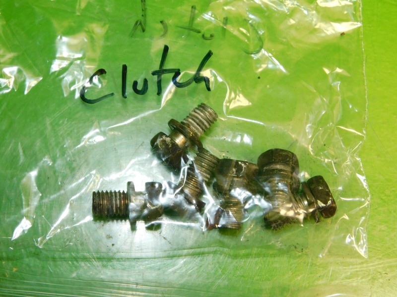 91-95 MR2 OEM 3SGTE engine motor 5 speed manual trans clutch mount bolts SET