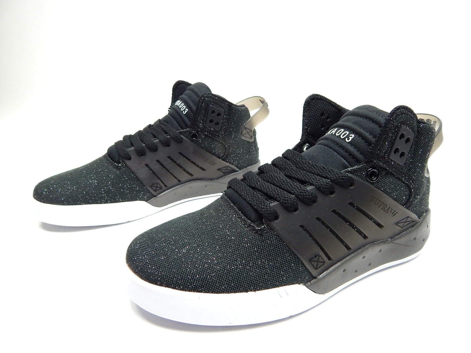 SUPRA SKYTOP III BLACK GLITTER WOMEN SHOES SIZE 5 | eBay SUPRA SKYTOP III BLACK GLITTER WOMEN SHOES SIZE 5 | eBay