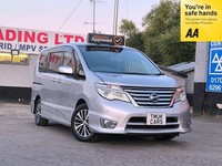 2015 Nissan Serena 2.0 Petrol Auto 8 Seats MPV Highway Star S-Hybrid 2WD ULEZ Co