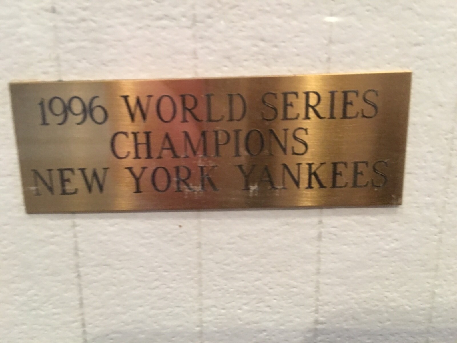 NY Yankees ‘96 World Series Champions Signed Looney Tunes “Squeeze Play” Cel