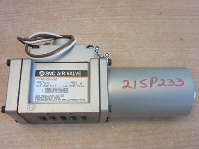 SMC Air Solenoid Valve NVS4124-0052D 24Vdc 6W Max temp 140d 150psi UNUSED
