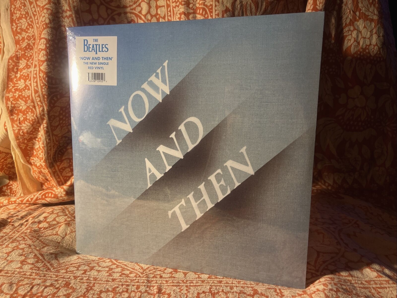 SEALED Now And Then The Beatles NEW vinyl RED Record 2023