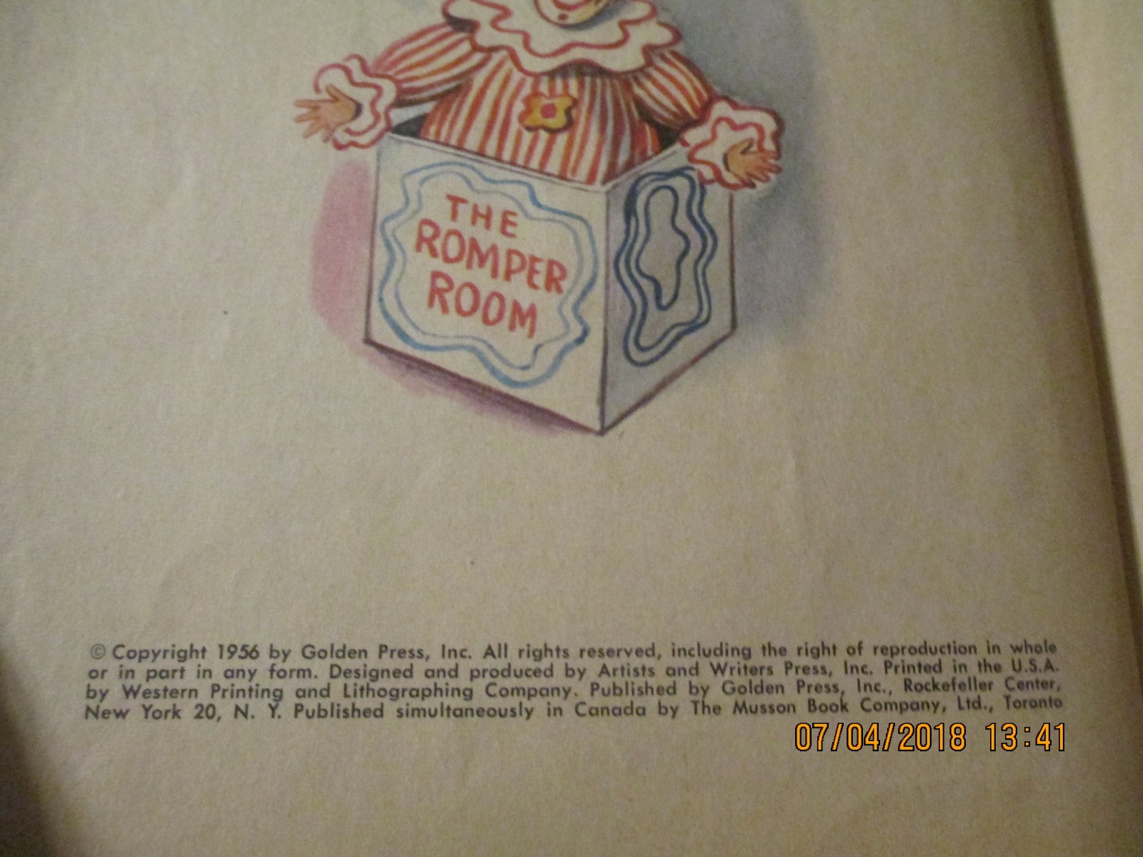 GOLDEN BOOKS, ELF BOOK , ROMPER ROOM, 3 PIGS, DONALD, HEY DIDDLE DIDDLE