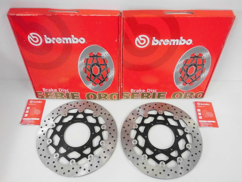 Brembo Bremsscheiben Bremse Vorne Komplett Suzuki Gsxr 600 750 1000 Gsx-R