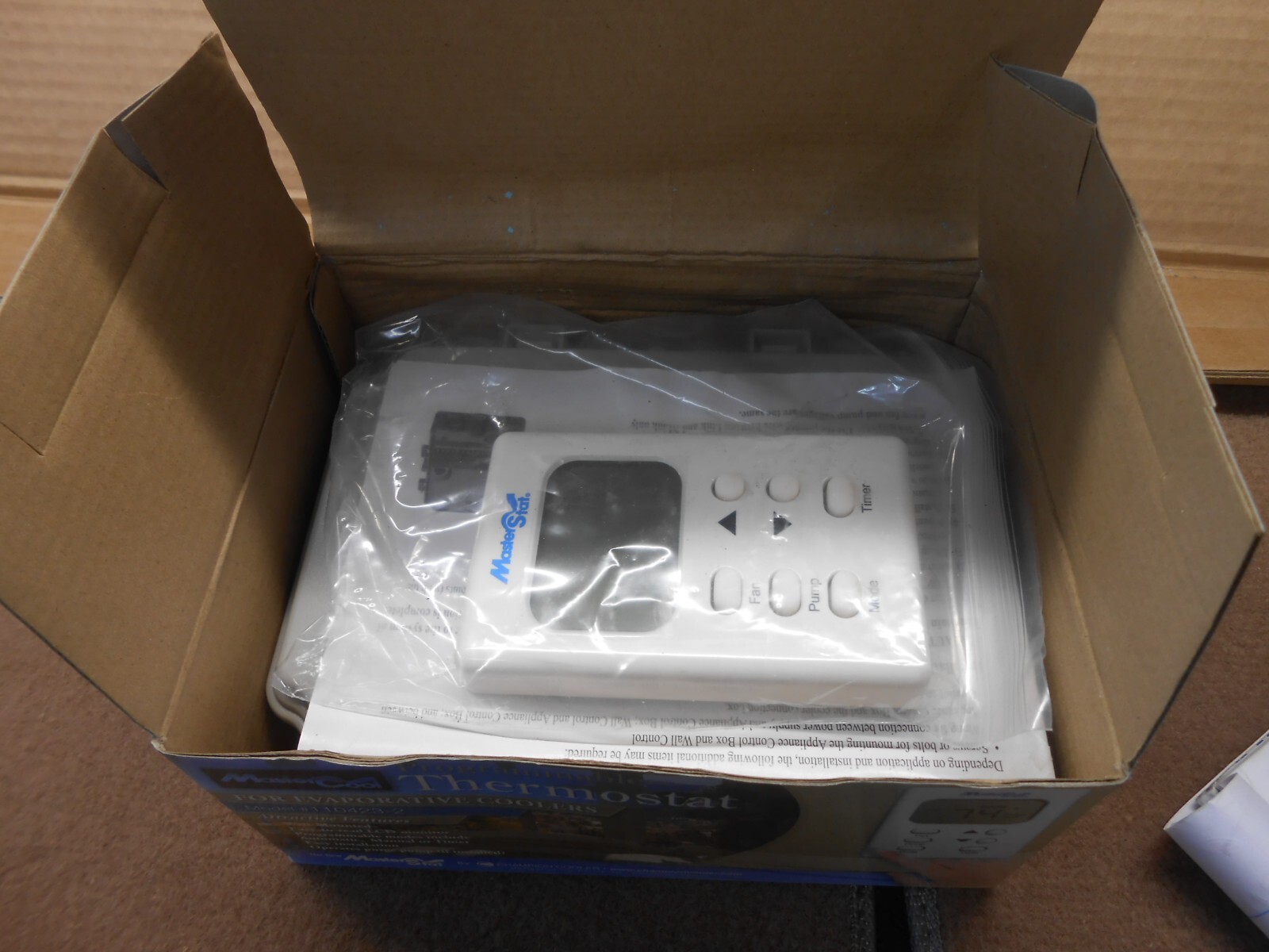 NOS MasterCool MasterStat Programmable Evaporative Cooler Thermostat