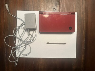 Nintendo DSi XL Launch Edition 256MB Handheld System - Burgundy *TESTED WORKING*