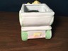 VINTAGE 1996 BABY NURSERY PLANTER BEARS DRIVING TRUCK BLUE YELLOW PINK GREEN