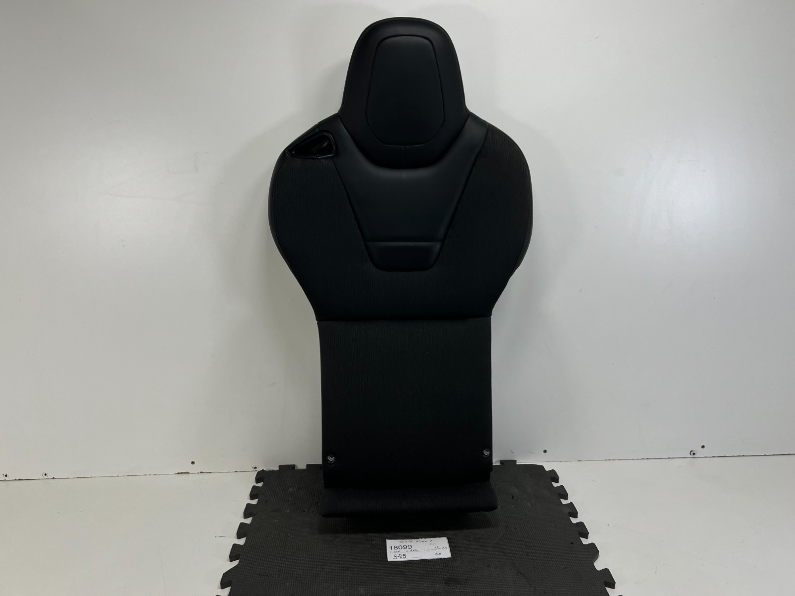 2016-2020 TESLA MODEL X 2RD ROW REAR RIGHT PASSENGER LOWER / UPPER SEAT CUSHION