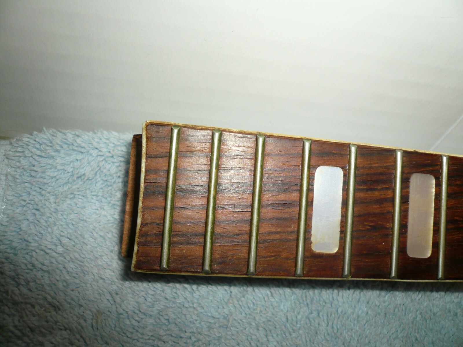 Mayfair 4 String Banjo Head, Neck and fingerboard