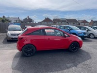 VAUXHALL CORSA 1.4 GRIFFIN with full main dealer service history, bright red,