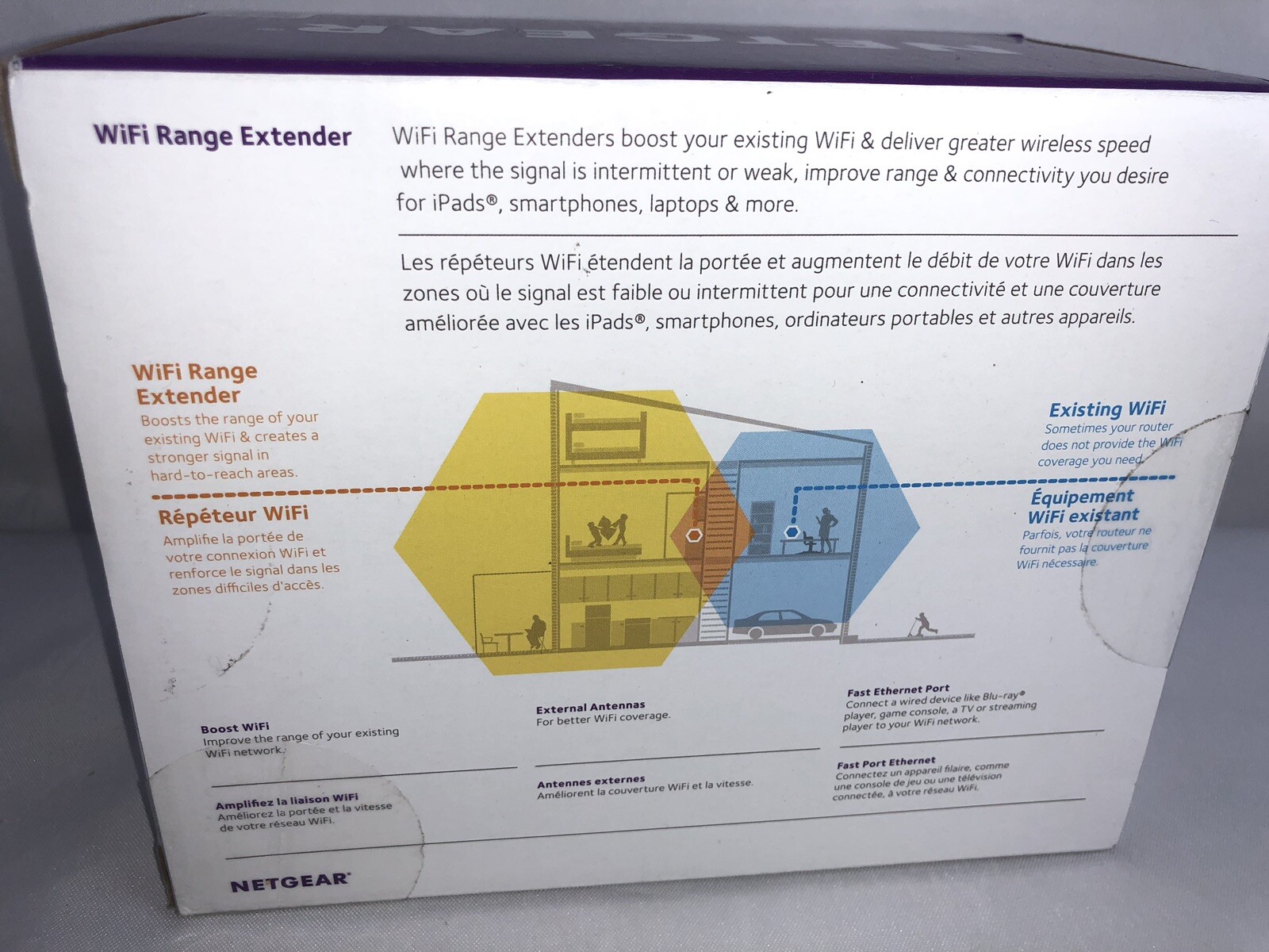NETGEAR N300 WiFi Network Range Extender EX2700