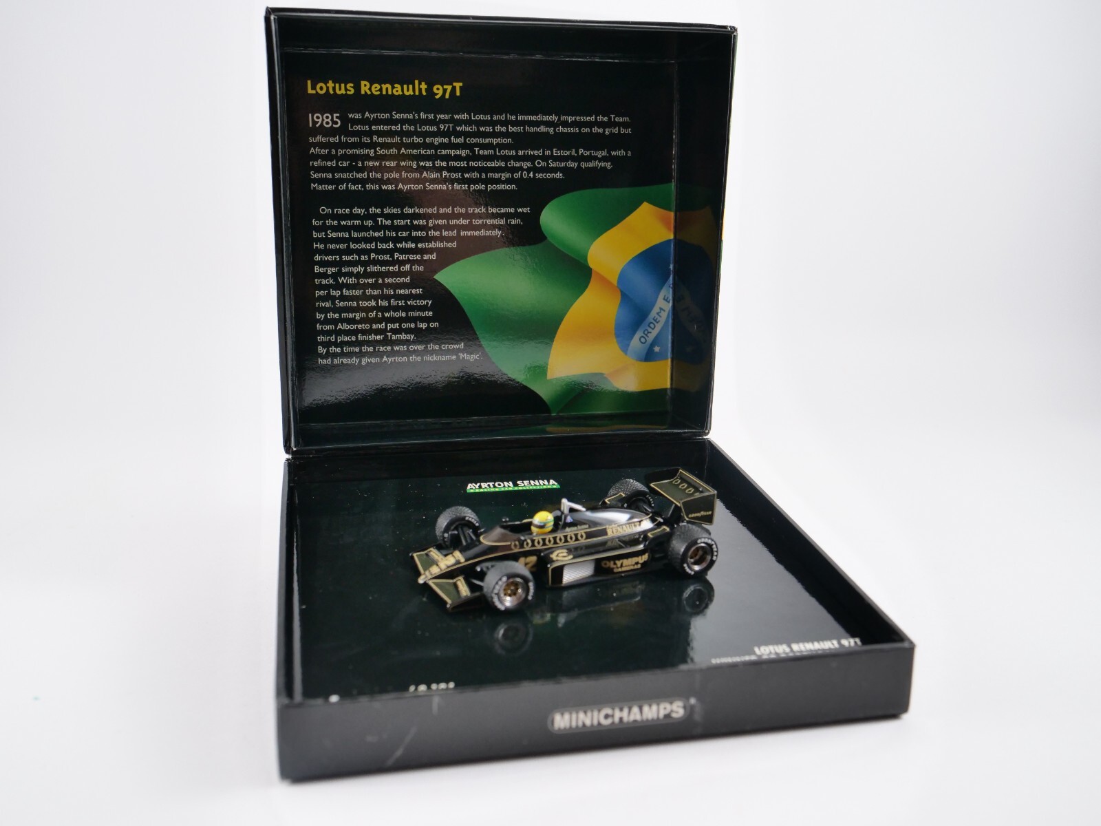 ミニカー Lotus Renault 97T Ayrton Senna 1/43 Minichamps 1/43 Lotus Renault 97T Ayrton Senna 540 854392 | eBay