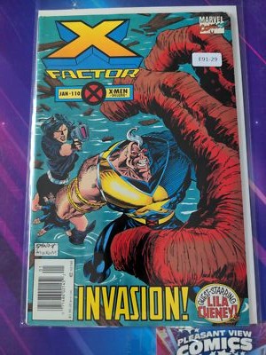 X-FACTOR #110 VOL. 1 7.0 NEWSSTAND MARVEL COMIC BOOK E91-29