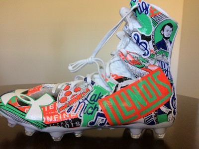 illinois football cleats