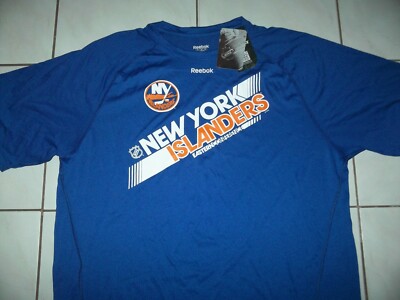New Reebok NHL New York ISLANDERS SHIRT MEN Size 2XL *Royal Blue