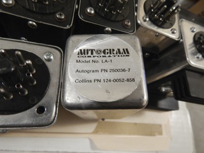 Collins Radio & SESCOM Anagram Modules for Audio Mixer Boards, Octal Plug-ins