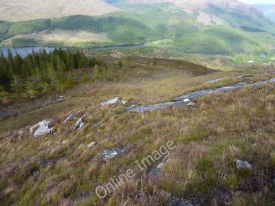 Photo 6x4 Moorland just above the deer fence Achnacarry Loch Arkaig down  c2011