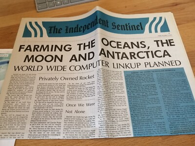 Blade Runner - The Independent Sentinel -  Film Reproduction - Rare!
