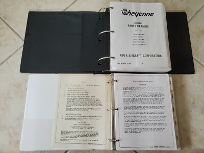 Cheyenne Parts Catalog Piper Aircraft Corporation # 753 825 & Accident Analysis