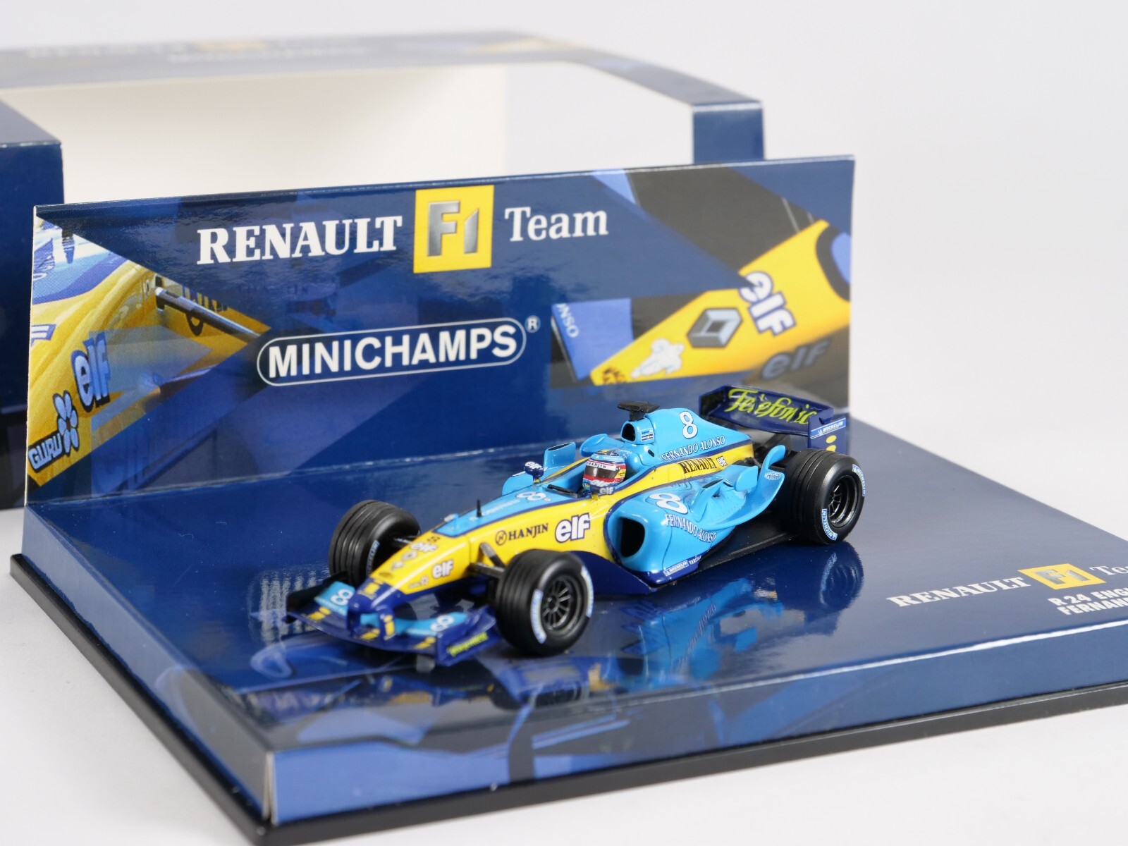 1/43 MINICHAMPS RENAULT F1アロンソサイン入り未展示品 1/43 MINICHAMPS RENAULT F1アロンソサイン入り未展示品 - メルカリ