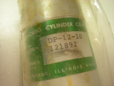 Chicago Cylinder Corp DP-12-10 Pneumatic Cylinder - NIP