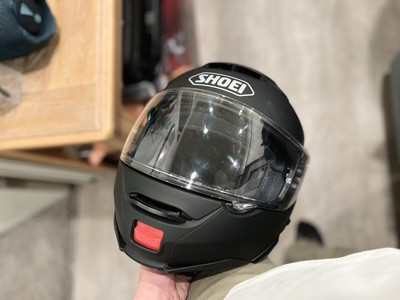 Shoei Neotec 2 Helmet Matte Black Medium Motorcycle Helmet Very Good Condition.