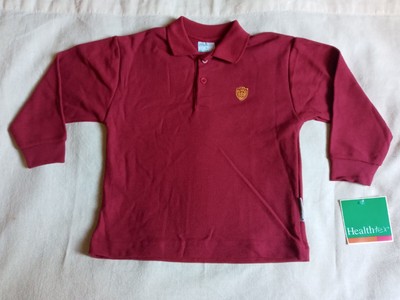 Healthtex Maroon Shirt Longsleeve Kids Size 5