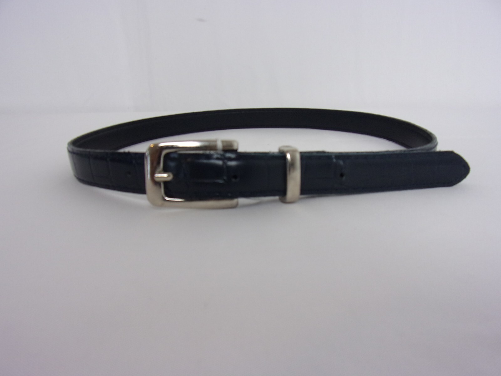 enof イナフ mil buckle belt2.5 I.D.F. Belt w/Silver Buckle SIZE: 4 DARK BLUE DESIGN | eBay