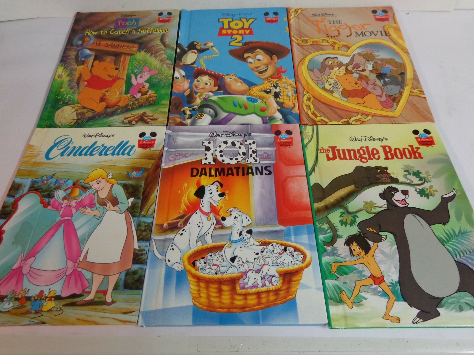 【ビンテージ】Wonderful World of Walt Disney The Wonderful Worlds of Walt Disney Set of 4 Books Vintage