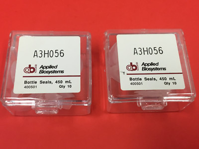 Applied Biosystems - P/N: A3H056 - Bottle Seals, 450 mL - Qty (20) - NEW