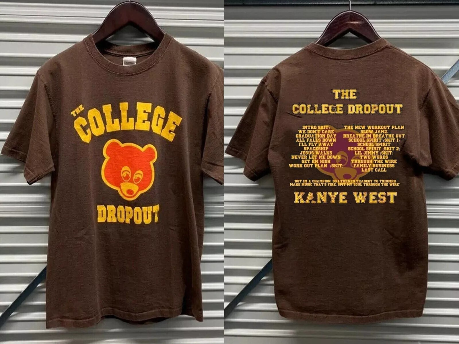 デッドストック College Dropout Tシャツ kanye west 00s Kanye West 
