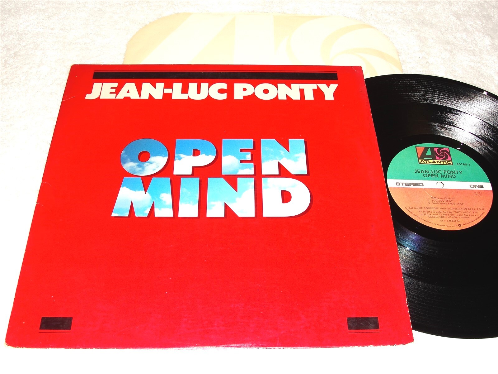 独LP Jean-Luc Ponty Open Mind 0218245MSW MPS Records /00260 LP JEAN-LUC PONTY Open Mind 0218245MSW MPS Records GERMANY