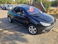 2001 Peugeot 206 1.6 S 2dr CONVERTIBLE Petrol Manual