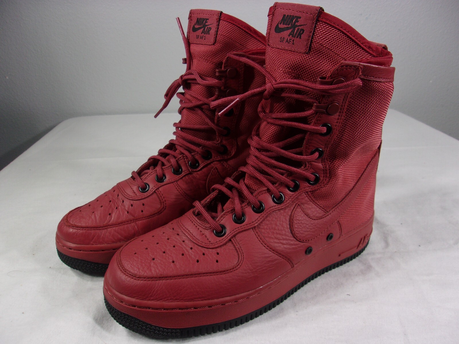 NIKE SF AF1 High Top Shoes 857872-600 RED CEDAR Women's Size 8.5 AIR FORCE  ONE | eBay